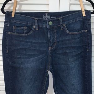 SALE!👖 NY&Co SOHO dark wash skinny jeans (8P)